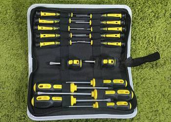 Zestaw wkrętaków 17 sztuk precyzyjne jak nowe torba DPD