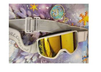 Gogle okulary  narciarskie Salomon Aksium 2.0 Snowboardowe