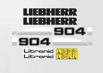 Naklejki oklejenie LIEBHERR 904 Zamiennik