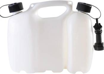 Kanister podwójny Profi Hünersdorff, biały 6+3 l JK8049