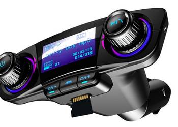 Transmiter FM odtwarzacz USB ładowarka