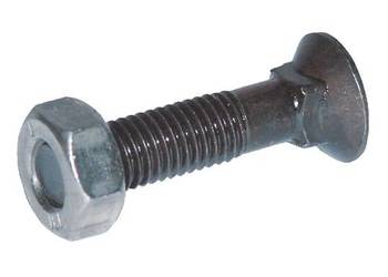 Śruba płużna 4-kątna z podsadzeniem DIN 608, M12 x 60 mm kl. 10.9 z nakręt…