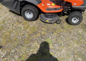 Kosiarka traktorek husqvarna z koszem