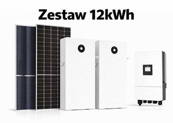 Zestaw budżetowy 12kWh LV (panele, inwerter 3 fazy, magazyn 32 kWh)