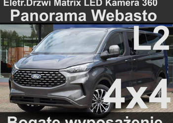 Ford Tourneo Custom Titanium X 4x4 Webasto Drzwi Elektr. Matrix LED Panora…