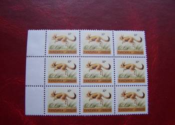 Tanzania 1980 MNH Mi. 161 Fauna Zwierzęta 9x  a