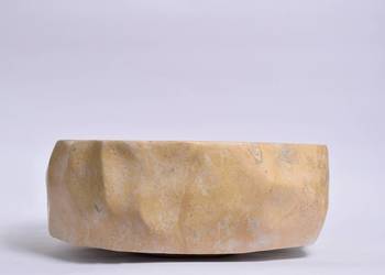 EROSI Yellow D polerowana kamienna umywalka nablatowa INDUSTONE