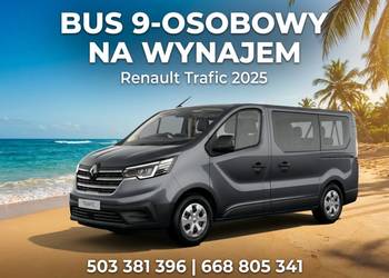 Na wynajem BUS 9- OSOBOWY | 2025r. | automat | diesel