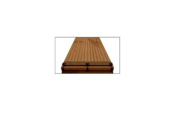 Deska tarasowa thermo sosna ryflowana 26x117mm