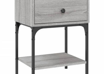 Stoliki nocne 2 szt. szary dąb sonoma 405x31x60 cm WM-825900
