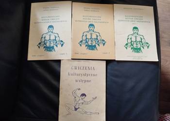 kulturystyczny zestaw ćwiczeń PRL 1987 retro poradnik