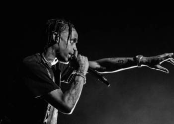 Plakat Travis Scott 200x100 cm