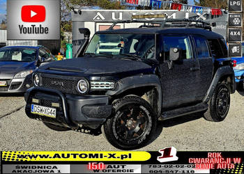 Toyota FJ Cruiser ZAMIANA** Rury ** Progi TRD 4,0 z LPG 242KM ,Zarejestrow…