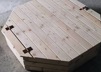 Obudowa studni drewniana