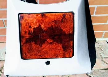 Stolik fotela drewno Mercedes S W220.