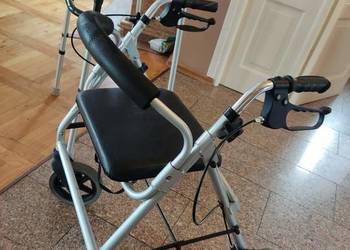 aluminiowy balkonik chodzik rechabilitacyjny składany