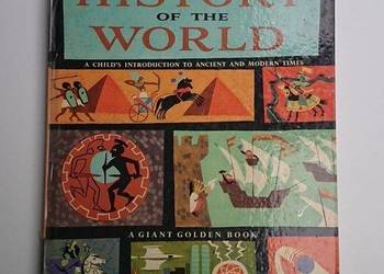 Książka The Golden History of the World twarda oprawa 1961