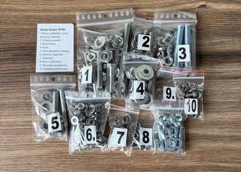 NOWY KOMPLET ŚRUB ŚRUBY NIERDZEWNE KADET M780 ROMET