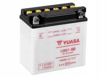 Akumulator Yuasa 12N7-4B 12V 7Ah 74A L+