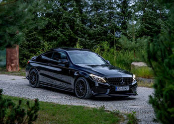 Mercedes C 200 Coupe 4-Matic AMG / Full Body PPF / 2 Komplety kluczyków / …