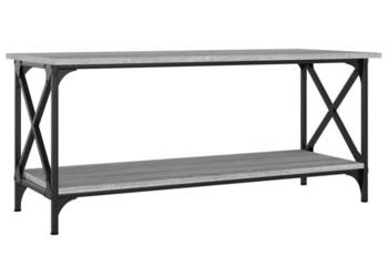 Stolik kawowy szary dąb sonoma 100x45x45 cm WM-823315
