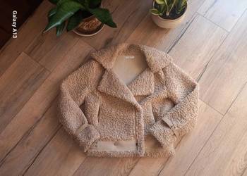 Kurtka typu Miś Teddy Esther.H Paris M Beżowy