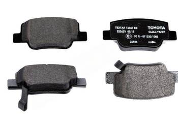 TOYOTA Verso Oryginal klocki hamulcowe tyl 04466-YZZE7 OE