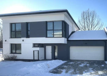 Nowy dom 180 m2 w zabudowie bliźniaczej / Warszawa Białołęka