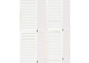 vidaXL Parawan pokojowy, 4-panelowy, biały(SKU:358835)