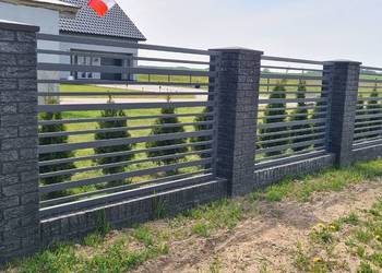 Murki, słupki, Imitacja Klinkieru, ala klinkier,