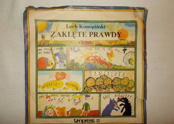 Zaklęte prawdy,wiersze,Lech Konopiński,winyl