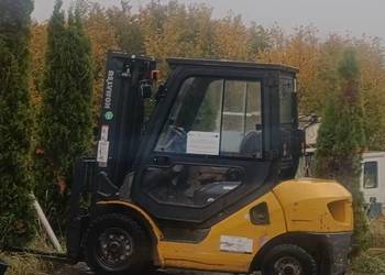 Wózek widłowy komatsu FD25-17 jak nowy,niski przebieg,ogrzewanie
