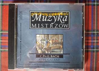Muzyka Mistrzów C.PH.E.Bach Styl Galant CD
