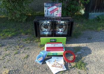 Tuba Skrzynia Basowa Subwoofer HIFONICS BRUTUS 800RMS Wzmacniacz CRUNCH