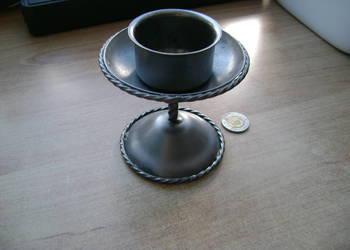 Starocie z PRL - Metaloplastyka = świecznik do rozpoznania TANIO