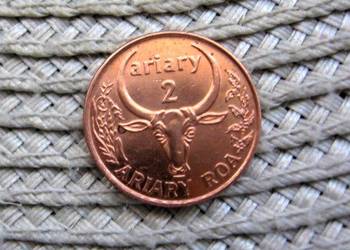 Madagaskar 2 Ariary 2003r