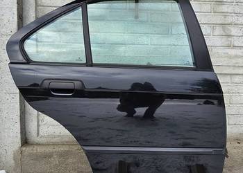 Drzwi tył czarne,,cosmoschwarz,, Bmw e36 328i 97 rok