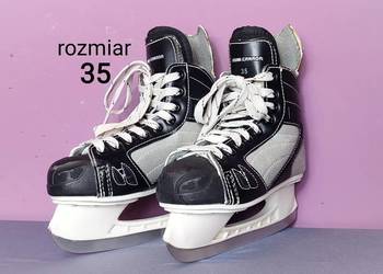 Łyżwy hokejowe Team Canada dla dzieci - rozmiar 35 - 23,5 cm [#86]