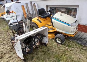 Traktorek kosiarka odśnieżarka