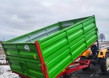 Przyczepa wywrotka jednoosiowa rolnicza IFA Sanok Autosan hl hw d35