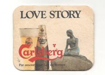 Carlsberg - podstawka do piwa. Nr. 2.