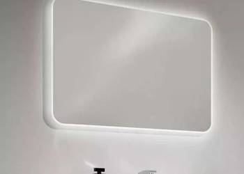 Geberit myDay lustro 100x70 cm prostokątne z oświetleniem LED