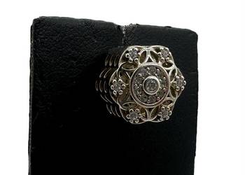 Nowa Rodowana Srebrna Zawieszka Charms pr 925 2,19g