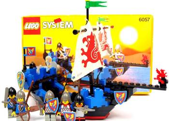 Zestaw LEGO Castle Black Knights 6057 Sea Serpent Lata 90 System