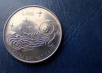 Stare monety 100 lir 1969 Watykan