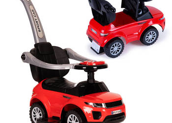 Jeździk chodzik pchacz 3w1 autko super car czerwony
