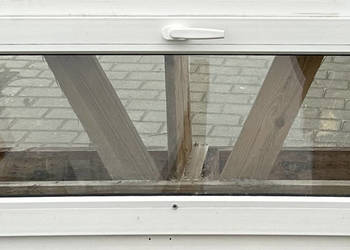 OKNA KacprzaK 122X53 OKNO Używane Plastikowe PCV