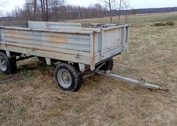 Przyczepa sztywna dwuosiowa