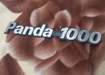 Lata 80-te.Emblemat Fiat Panda 1.Oryginał