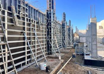 Szalunki ścienne TYP RASTO 96,6m2 – zestaw